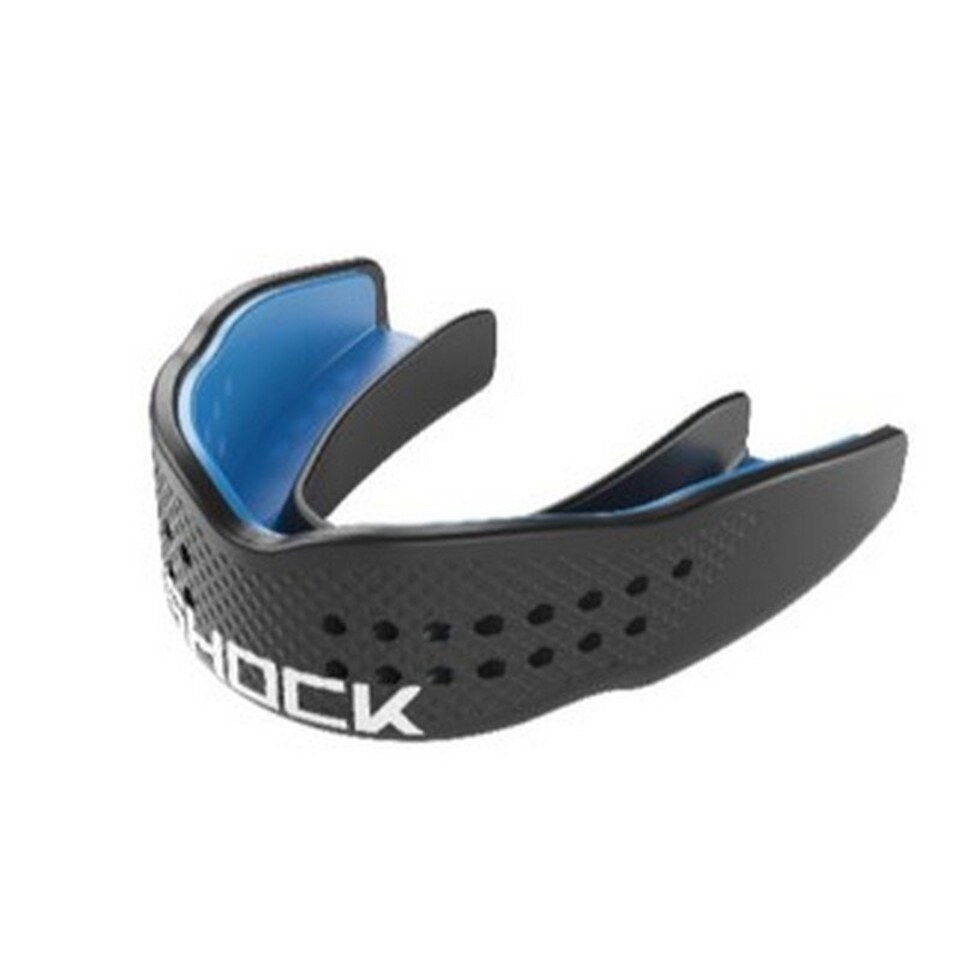 Shock Doctor Unisex Adult SuperFit Mouthguard - Black - One Size