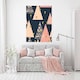 image 2 of Triangle trend (Canvas print) 76cm x 76cm