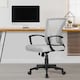 image 2 of Yaheetech Ergonomic Mesh Office Chair Mid-Back 360° Rolling Casters | Grey