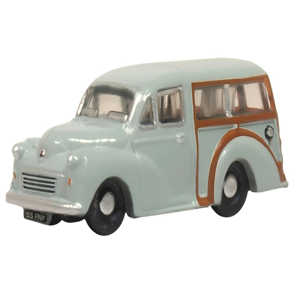Oxford Diecast Morris Minor Traveller Smoke Grey
