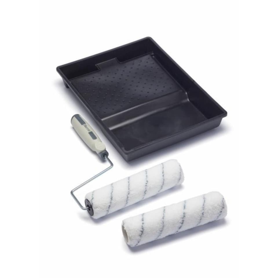 Harris Seriously Good Wall and Ceiling 9 Inch Roller Set - Black/White - One Size