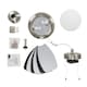 image 2 of ValueLights Spitfire 30 Inch Ceiling Fan with Light and Bulbs