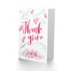 image 2 of Floral Pink Thank You Card