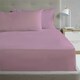 image 1 of Percale Extra Deep 16" Fitted Sheet - Lilac - Single