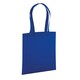image 2 of Westford Mill Organic Premium Cotton Tote Bag - Bright Royal - One Size Blue