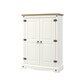 image 1 of Core Products Corona White, 2 Door Cupboard Unit H110cm x W80cm x D29.6cm White