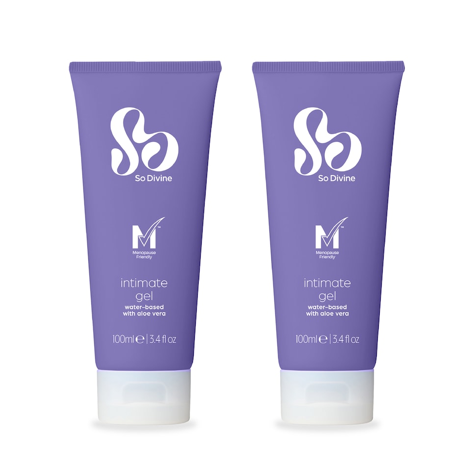 So Divine Intimate Water Based Lubricant Gel with Aloe Vera 100ml Twinpack  - Tesco Groceries