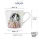 image 8 of Mikasa x Tipperleyhill Guinea Pig Print Porcelain Mug, 380ml | White
