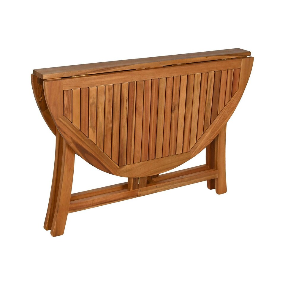 image 1 of Dining Table Home ESPRIT Brown Natural Acacia 110 x 110 x 74 cm N/A