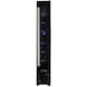 image 2 of HYE 22L Wine Cooler 7 Bottle, 15cm, Touch Controls, LED Lights, Black, Wooden Shelves - RF01WC7SB31