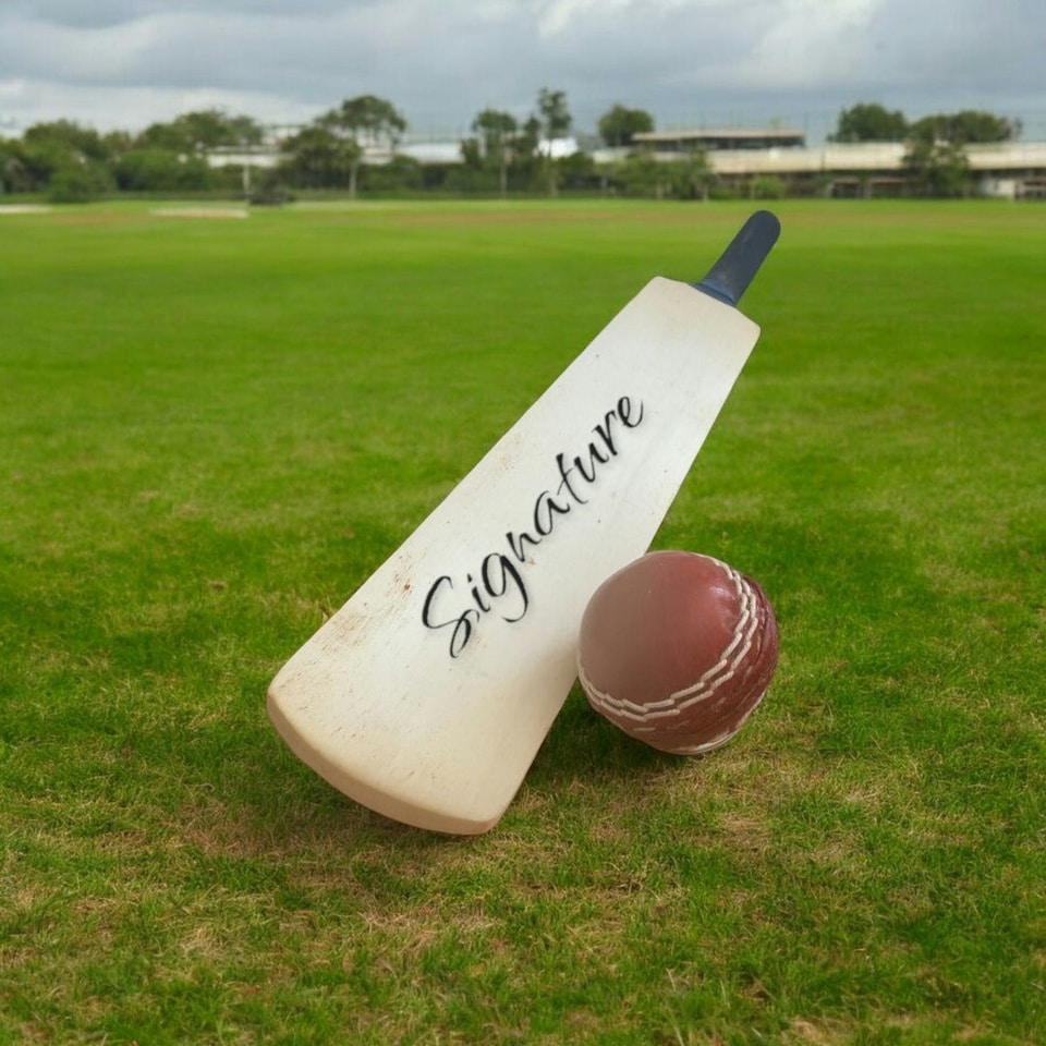 image 1 of CRICKET-GIFTS - Mini Blank Cricket Bat