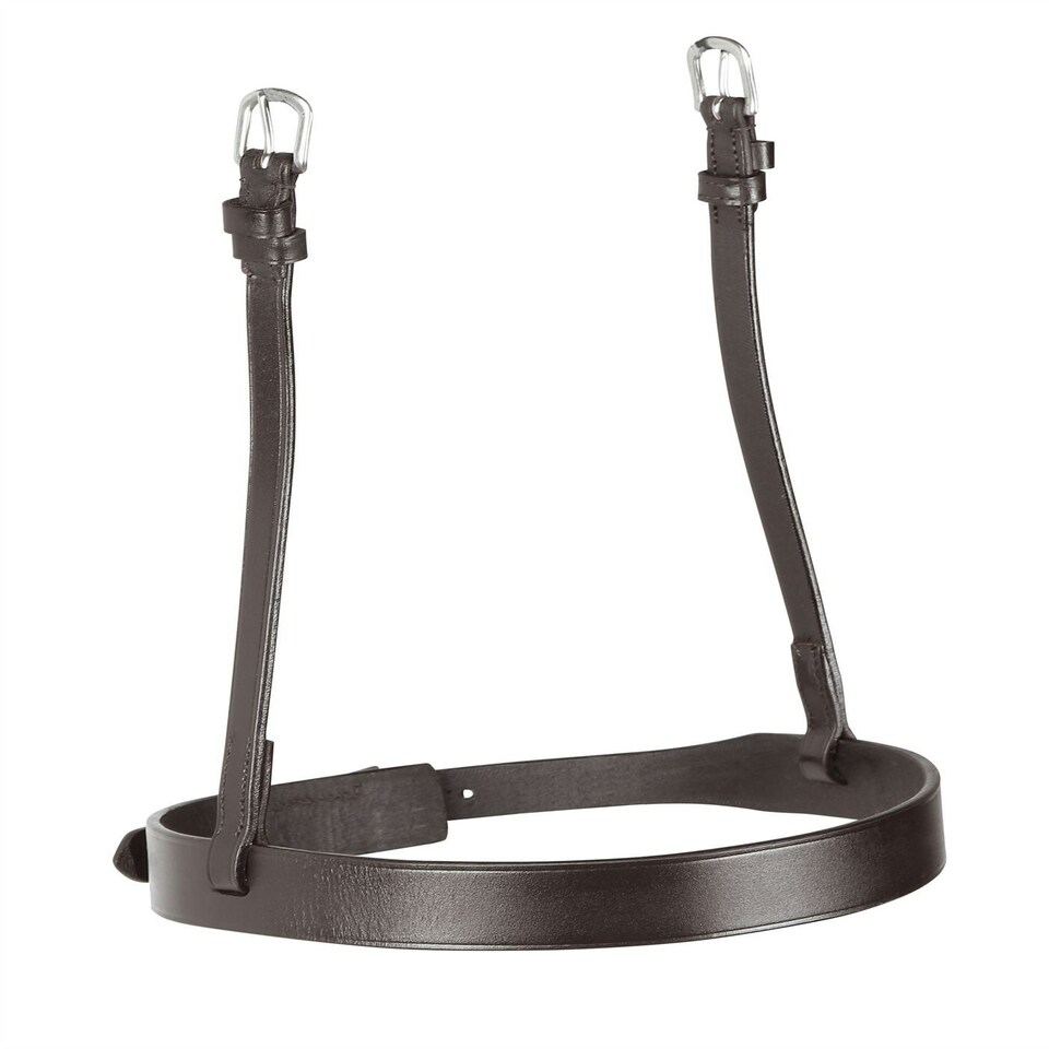 image 1 of Shires Velociti Hunter Cavesson Noseband Brown | X-Full