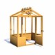 image 2 of Holkham 6 x 4 Greenhouse - Timber - L119 x W190.3 x H237.3 cm