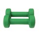 image 3 of Fitness Mad Dumbell Set (Pack Of 2) - Green - 1.5kg