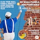 image 5 of NOVECRAFTO Red Brick Effect 3D Wall Panels (96cm x 48cm) DIY PVC Plastic Cladding Panels