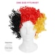 image 3 of Pack of 24 German Supporters Curly Wig Multi | One Size