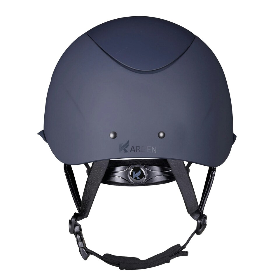 image 1 of Karben Unisex Adult Elisa Ellipse Riding Hat - Navy - 52cm - 54cm Blue | 52cm - 54cm