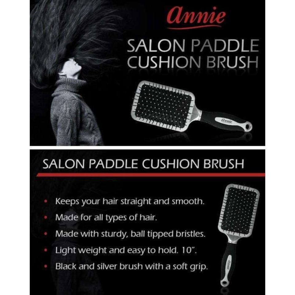 image 1 of Annie Salon Paddle Cushion Brush Jumbo Size 2231