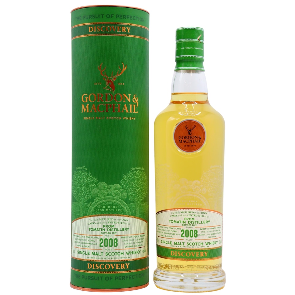 Tomatin Gordon MacPhail Discovery Single Malt 2008 Whisky