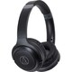 image 1 of Audio Technica Wired/Wireless Bluetooth Headphones - Black ATH-S220BTBK