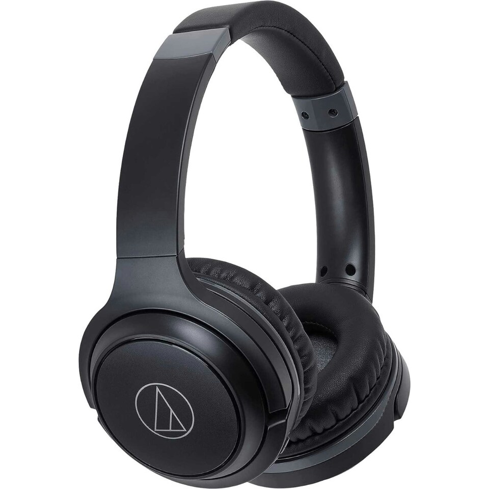 image 1 of Audio Technica Wired/Wireless Bluetooth Headphones - Black ATH-S220BTBK