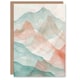 image 1 of Mountain Adventure Landscape Light Soft Him Her Birthday Card
