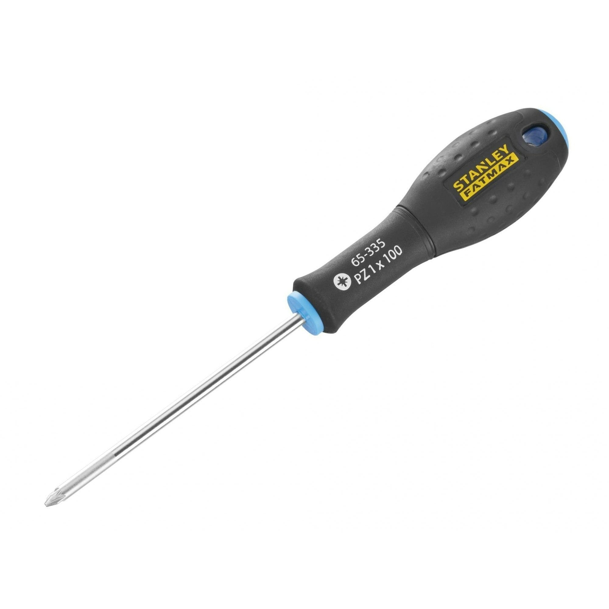 Stanley Hand Tools Fatmax Screwdriver, Pozidriv - Multi Colour - PZ1 x 100mm
