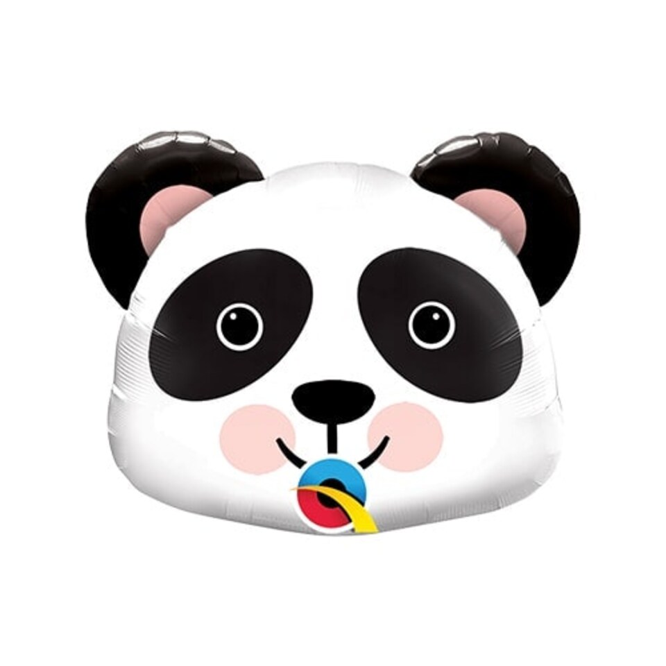 Mini Precious Panda Air Fill Foil Qualatex Balloon 35cm / 14 in