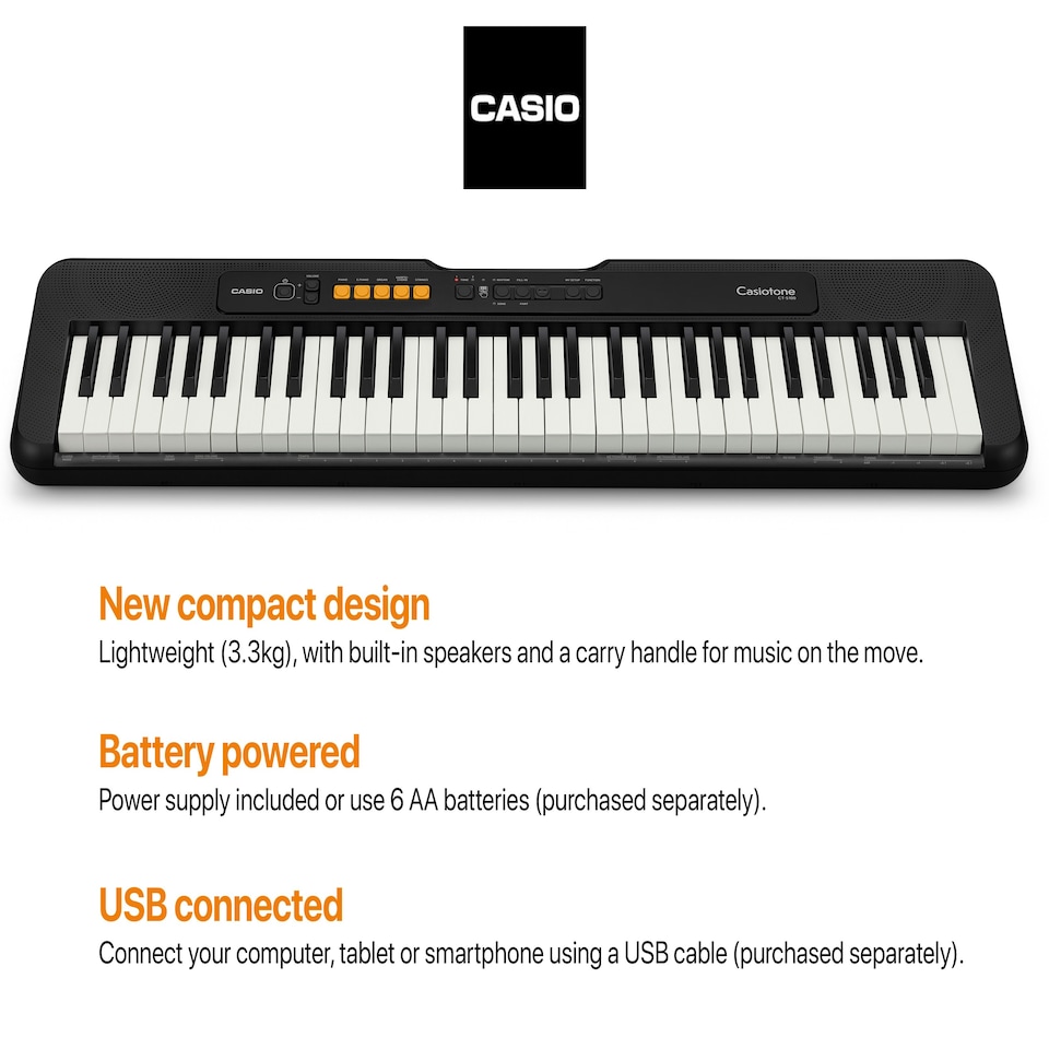 image 1 of Casio CTS100AD BUNDLE