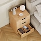 image 7 of Vida Designs Trega 3 Drawer Bedside Chest Bedroom Storage Unit, (H) 50cm x (W) 39cm x (D) 28cm, Pine
