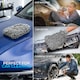 image 6 of Microfibre Cloth Car Wash Mitt Glove Double Sided Wash Mitt for Car Washing - Pack of 2