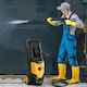 image 2 of Outsunny 2200W Power Washer 170 Bar Pressure with Adjustable Nozzle | Yellow | Yellow | 32W x 32D x 80H cm