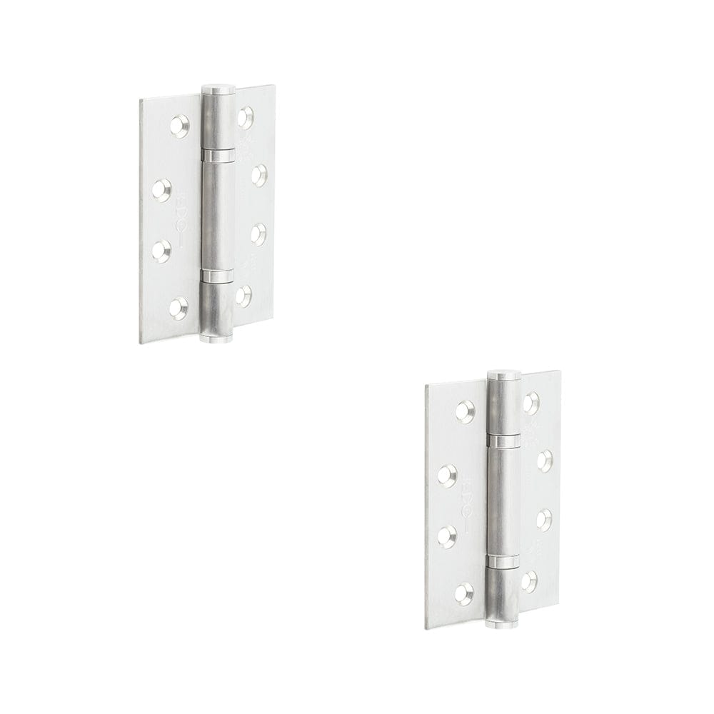 2 PACK High-Quality Certifire Stainless Steel Grade 13 Polymer Bearing Hinge - 3 Knuckle Satin Finish - 30/60 Fire Door Hinge
