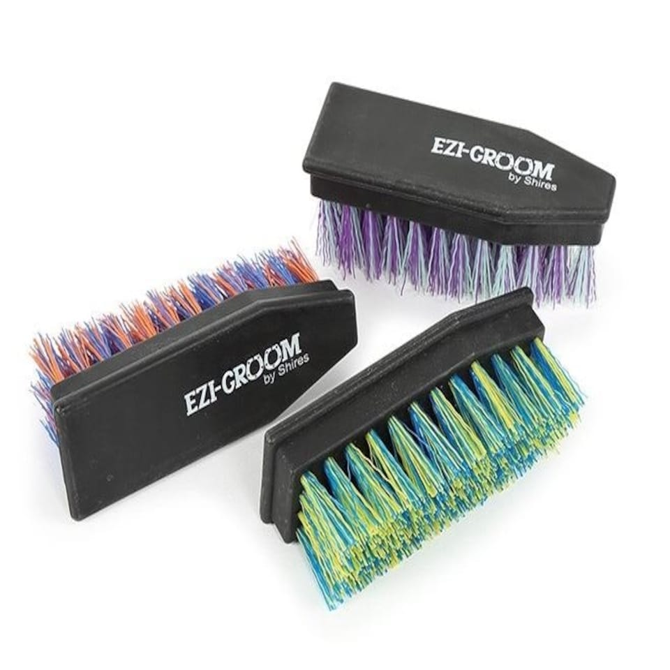 image 1 of Shires Ezi Groom Shape Up Hoof Brush Purple | Colour: Purple/Green
Size: One Size