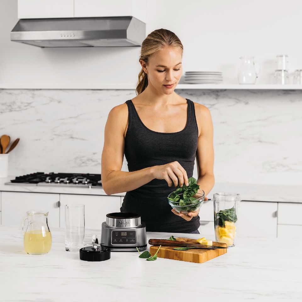 image 1 of Ninja Foodi Power Nutri Blender 2-in-1 CB100UK | Silver | Silver | 1