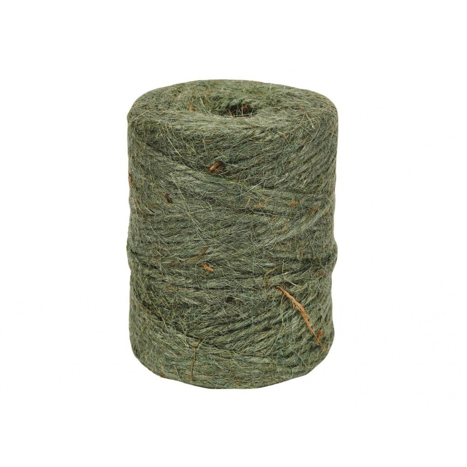 Gardman Jute Twine - Multi Colour - Green, 250g