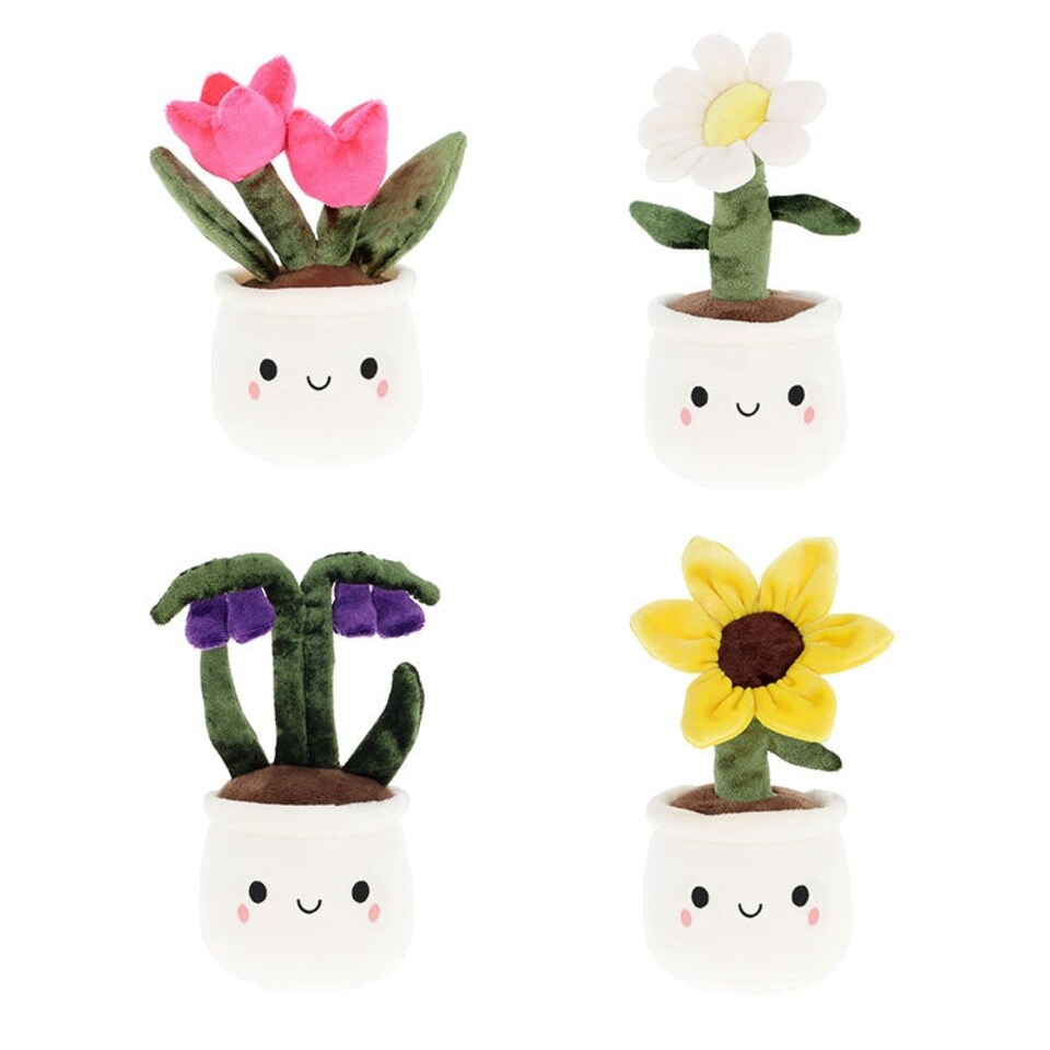 image 1 of Keel Toys Flower Bobballs 12cm 4 Pk