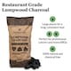 image 3 of Logpile 10kg BBQ Starter Kit. Restaurant Grade Barbecue Charcoal, Kindling, Natural Firelighters and Matches