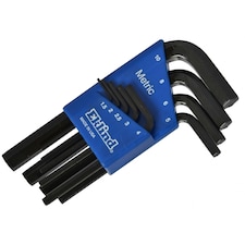 Eklind Rek10509 Metric Short Handle Hex L-key Set, 9 Piece - Multi Colour - One Size