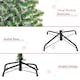 image 7 of HOMCOM 7FT Indoor Christmas Tree Artificial Decoration mas Gift with Metal Stand Branch Tips
