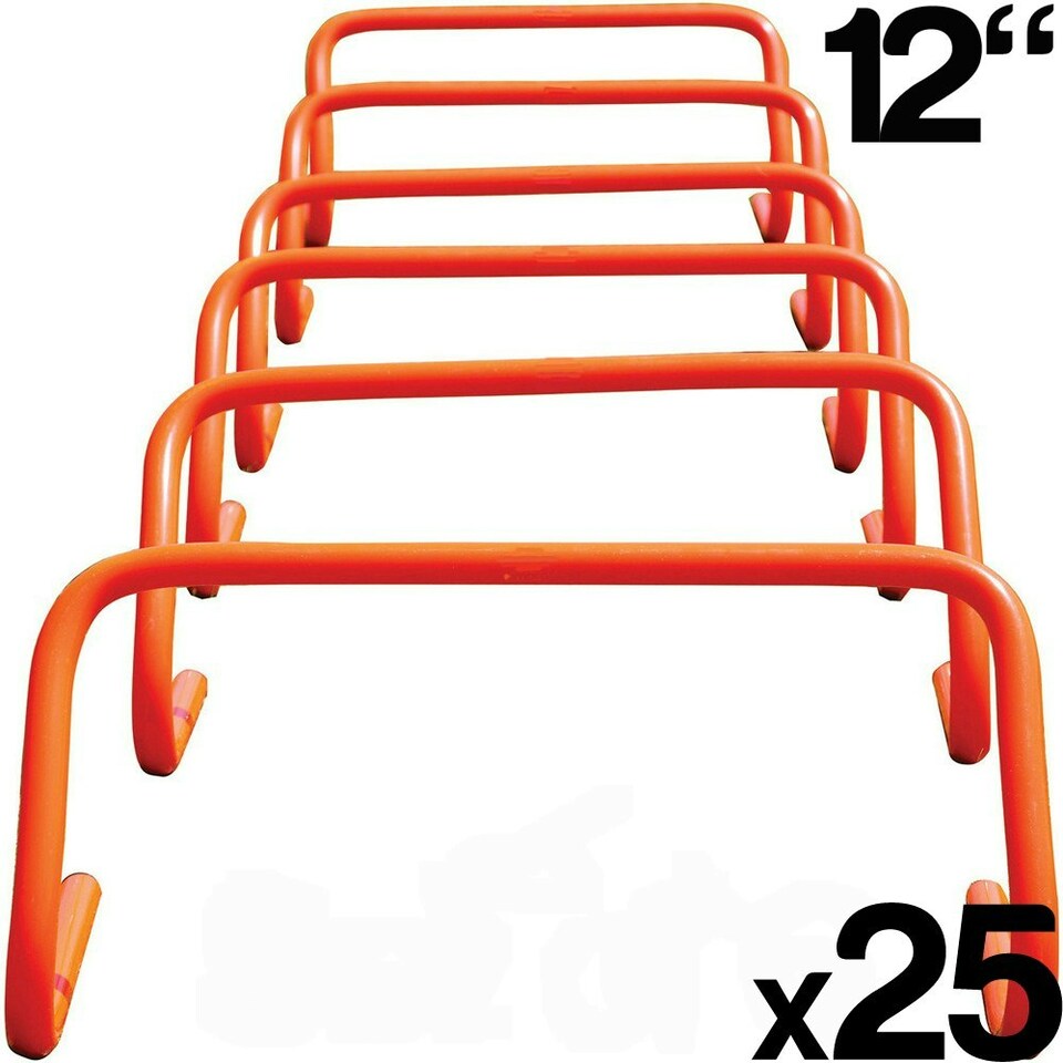 Agility Hurdles (Orange) - Box of 25 x 12" Hurdles