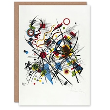 Wassily Kandinsky Art Card Lithograph for the Fourth Bauhaus Portfolio