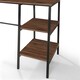 image 5 of Signature Camden Desk in Black and Walnut