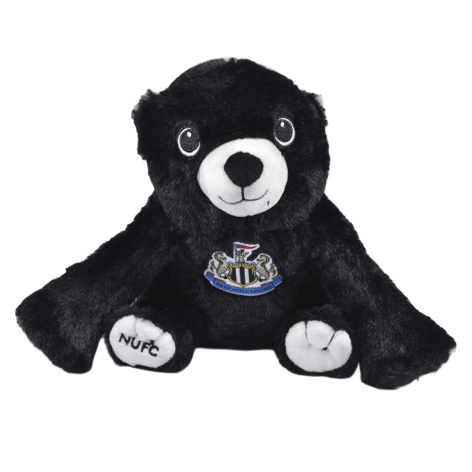 Newcastle United FC Grizzle Bear Plush Toy | Black | Black | 1