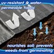 image 4 of Harbour Housewares 110gsm Weed Control Membrane - 4m x 50m | Black | Black