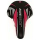 image 2 of AWE Unisex-Youth Junior MTB Pink/Black/Silver Bike Seat/Saddle With Steel Rails