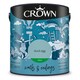 image 1 of Crown Walls & Ceilings Silk 2.5L Duck Egg