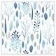 image 1 of Winter branches & leaves (Picture Frame) White | L