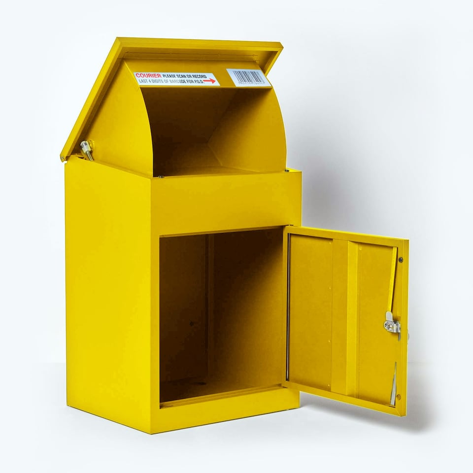 image 1 of SMART PARCEL BOX® Medium Front Access Yellow Yellow
