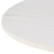 image 4 of Malta Ceramic Round Coffee Table in White 60x45cm